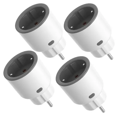 Produktbild von Smart-Steckdose - S60ZBTPF - EU-Stecker - 4er-Pack - Zigbee 3.0 - Energieüberwachung - Überlastschutz - 16 A/4000 W