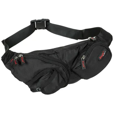Produktbild von FoxOutdoor Hüfttasche, schwarz,mit Handytasche