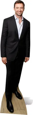 Produktbild von Celebrity Pappaufsteller (Stand Up) - Hugh Jackman (188 cm)