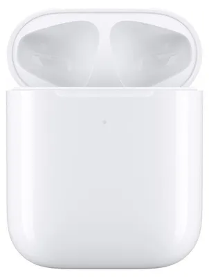 Image de Étui de recharge sans fil Apple pour les AirPods 1 et 2 - Blanc