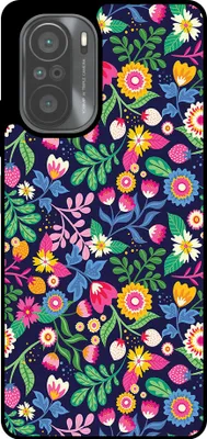Produktbild von Smartphonica Handytasche Passend für Xiaomi Mi 11i mit Blumendruck - TPU zurück Abdeckung Fall Blumendesign