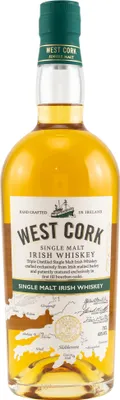 Produktbild von West Cork Single Malt Irish Whiskey 40% Vol. 0,7l