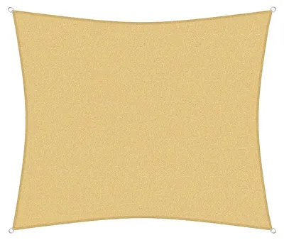 Produktbild von sunprotect 12031 Professional Sonnensegel 3 x 2,5 m Rechteck wind- & wasserdurchlässig, beige
