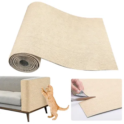 Imagen del producto de Alfombrilla autoadhesiva para proteger contra arañazos, de 40 x 200 cm, resistente, antideslizante, ideal para muebles y paredes