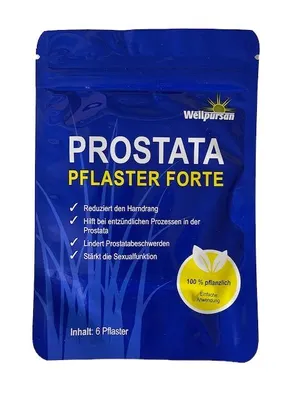 Produktbild von Prostata-Pflaster - 6 Stück Prostata Pflaster nach TCM zusammengestellt mit Panax Notoginseng Rhabarber Cortex Phellodendri Rhizoma Zingiberis Minze