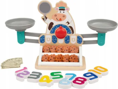 Produktbild von Playtive Holzspielzeuge Waage Fördert spielerisch Konzentration logisches Denken