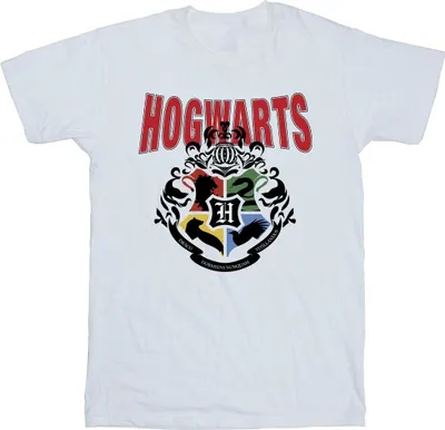 Produktbild von Harry Potter - "Hogwarts" T-Shirt für Herren BI30718 (5XL) (Weiß)
