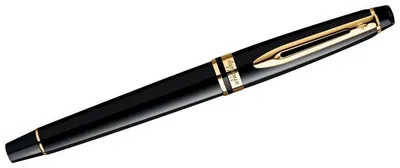 Zdjęcie produktu dla Waterman Expert, Czarny, Niebieski, Stal nierdzewna, Średni, Oburęczny, Pudełko