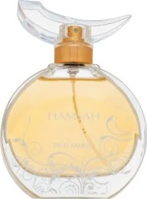 A perfume bottle on a white background.