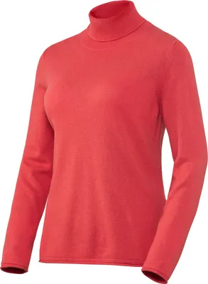 Produktbild von Emilia Parker Damen Kaschmir-Seide Rollkragenpullover, anschmiegsam weich und leicht