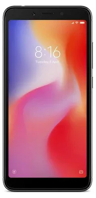 Produktbild von Xiaomi Redmi 6A, Dual Sim, 2+16GB, Farbe: Schwarz