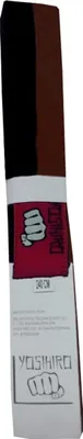 Productafbeelding van Riem Karate/judo Yosihiro 100% Katoen Marrón/ ADULTO