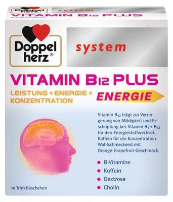 Image de Doppelherz Vitamine B12 Plus system, 10 ampoules