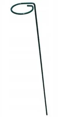 Produktbild von Pflanzenstütze Metall Rankhilfe Blumenbügel 60 cm dunkelgrün, wetterfest für Kletterpflanzen