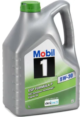 Produktbild von MOBIL 1 ESP Formula P für 5W-30 5 Liter Motoröl Motorenöl DEXOS 2 229.31 229.51 229.52 PSA B71 2290 PSA B71 2297 9.55535-S3 Öl