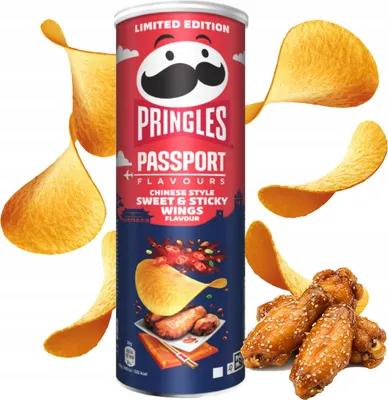 Zdjęcie produktu dla Chipsy ziemniaczane Pringles Słodka Papryka 165 g