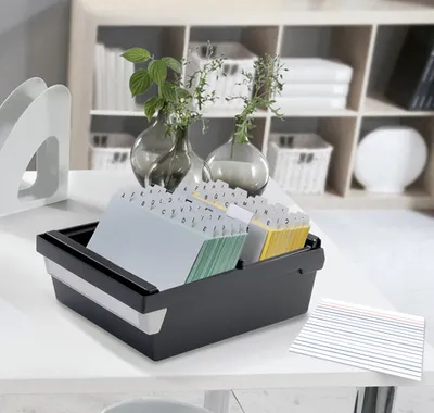 Zdjęcie produktu dla kangaro K-6109 karty indeksowe kangaro, DIN A7, w linie, białe