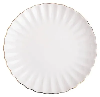 Produktbild von HOMLA MELIDA Dessertteller mit Goldrand 20 cm