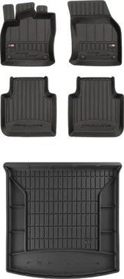 Produktbild von FROGUM Gummimatten Auto Fußmatten + Kofferraummatte für Skoda Kodiaq 2016-2024