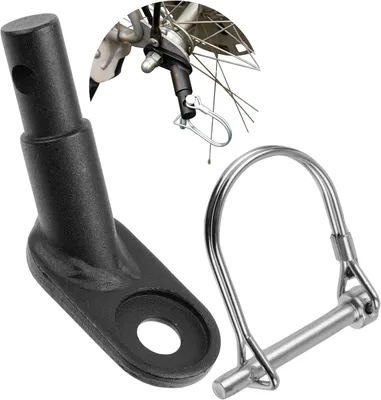 Productafbeelding van Fietstrailer Koppeling, Veiligheids Splitsysteem, Achteradapter, Trekstang Achterwiel, voor Fietstrailers