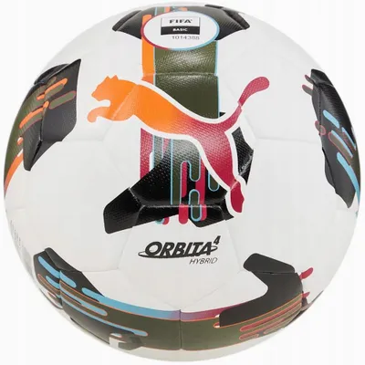 Produktbild von Puma - "Orbita 4 Hybrid" Fußball Logo PP3862 (5) (Weiß/Schwarz)