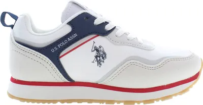 Produktbild von Bester Sportschuh für Kinder: Weiß mit Kontrastdetails & Schnürsenkeln