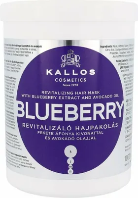Obrázok produktu pre Kallos Čučoriedková maska na vlasy 1000 ml