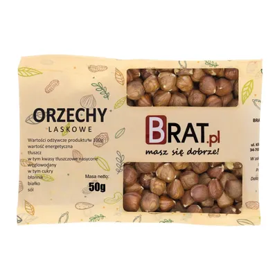 Obrázok produktu pre Lieskové orechy 50 g