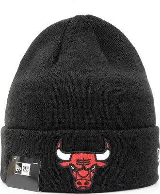 Produktbild von New Era Team Essential Cuff Bulls Beanie, black