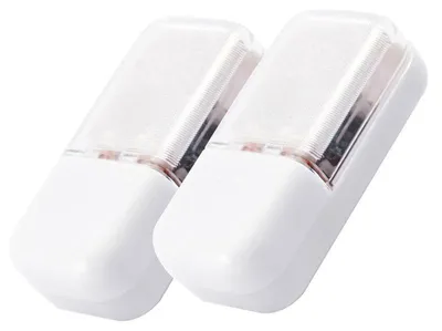 Produktbild von 2 x Müller-Licht Duolux Sensor LED-Orientierungslicht Schublade Schrank Nachtlicht mit Batterien Tageslicht 6500K