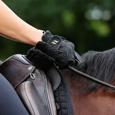 Produktbild von Back on Track Reithandschuhe - schwarz, Größe:10.0