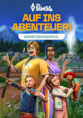Produktbild von Sims 4 PC Addon Abenteuer wartet! - NEU &