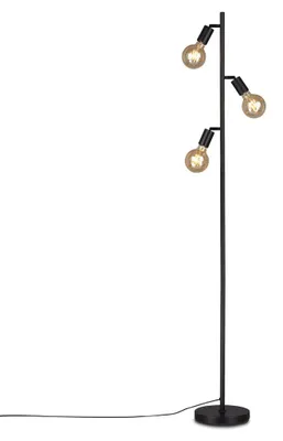 Produktbild von Stehleuchte Ø 22 cm 3 exkl E27 10W schwarz