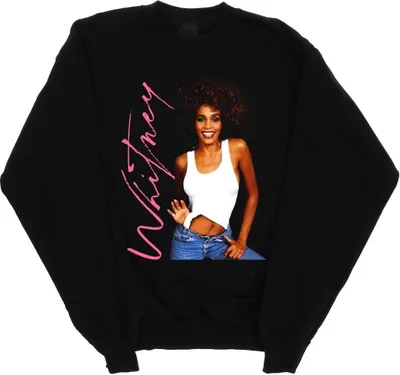 Produktbild von Whitney Houston - "Whitney" Sweatshirt für Damen BI42783 (S) (Schwarz)