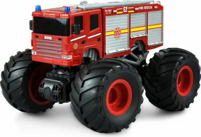 Obrázek produktu pro AMEWI 22481 Amewi RC Auto Feuerwehr Truck Li-Ion Akku 500mAh rot/6+