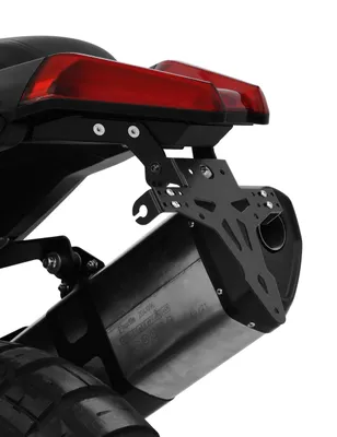 Produktbild von Hashiru Kennzeichenhalter für Aprilia Tuareg 660, Robuster Stahl, Einstellbar