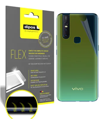 Obrázok produktu pre 3x ochranná fólia pre zadný kryt Vivo S1 Pro, 100% pokrytie displeja, dipos Flex