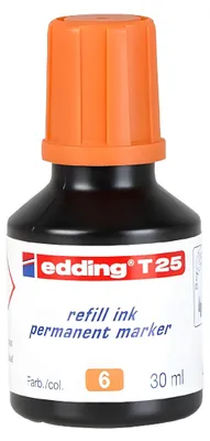 Produktbild von Edding Permanentmarker Nachfülltinte T 25 30 ml orange