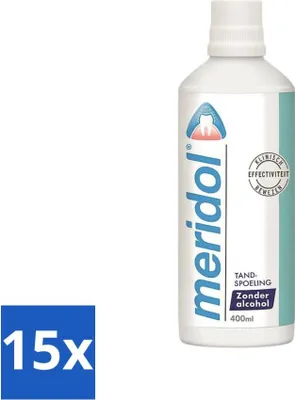Produktbild von Meridol Mundspülung Zahnfleischschutz 400 ml - Vorteilspack - 15 Stücke