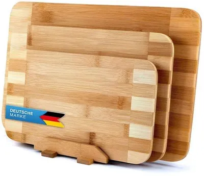 Produktbild von Famanu Schneidebrett Set - Vielseitig und Nachhaltig - Set von 3