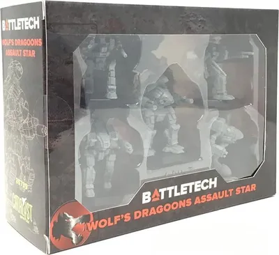 Zdjęcie produktu dla BattleTech Wolfs Dragoons Assault Star - Gra figurkowa - Akcesoria - Edycja ENG