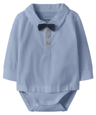 Immagine prodotto di NAME IT, Body da uomo, modello Nbmnoller Ls, colore Blue Fog, taglia numerica 50