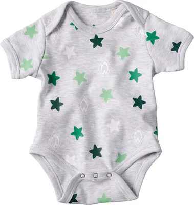 Produktbild von SV Werder Bremen GOTS Baby Body Sterne Gr. 80