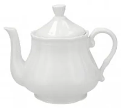 Immagine prodotto di H&H Teiera New Alba in Porcellana Bianca 1,3 L