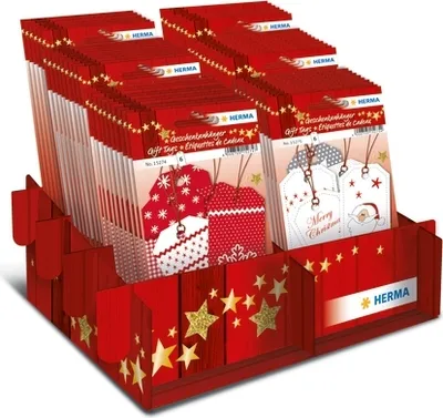 Produktbild von HERMA 15272 Display Geschenkanhänger Weihnachten