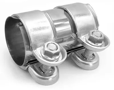 Productafbeelding van Uitlaat Klem Ø 60 mm van Roestvrij Staal, Universele Connector