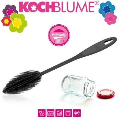 Produktbild von Kochblume Flaschenbürste anthrazit