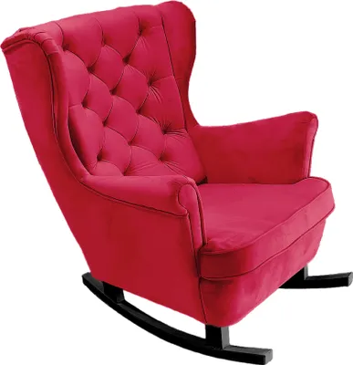 Produktbild von DomoHome polohovateľné kreslo kreslo podrúčky TV kreslo kreslo do obývačky čalúnené kreslo kreslo do obývačky kreslo do obývačky krídlo | 102x81x95cm | Red_29837
