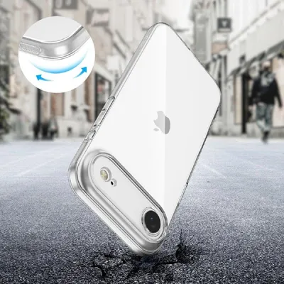 Produktbild von Tech-Protect FlexAir Handy Schutzhülle Handyhülle Bumper kompatibel mit iPhone 17 Air Transparent