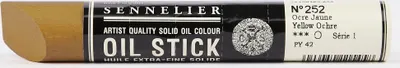 Produktbild von Sennelier Oil Stick - Ockergelb - N130125.252